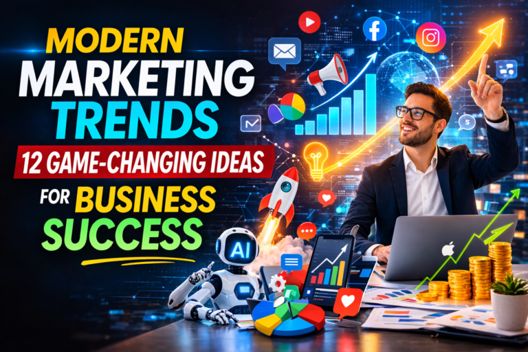 Modern Marketing Trends: 12 Game-Changing Ideas for Business Success