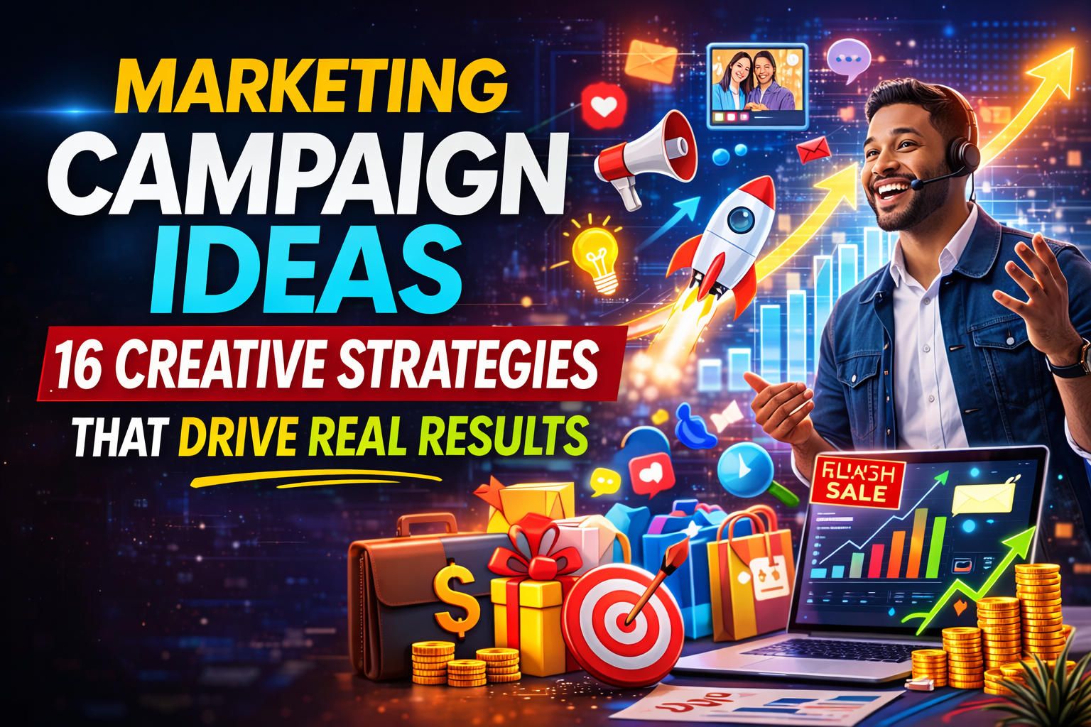 Marketing Campaign Ideas: 16 Creative Strategies That Drive Real Results