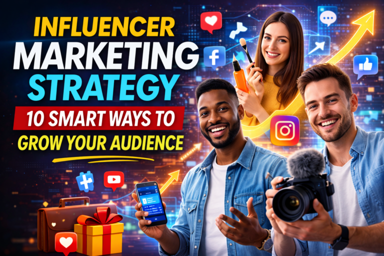 Title: Influencer Marketing Strategy: 10 Smart Ways to Grow Your Audience